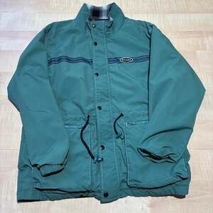 Vintage Billabong Y2K Heavy Flannel Lined Utility Jacket Teal Green Medium